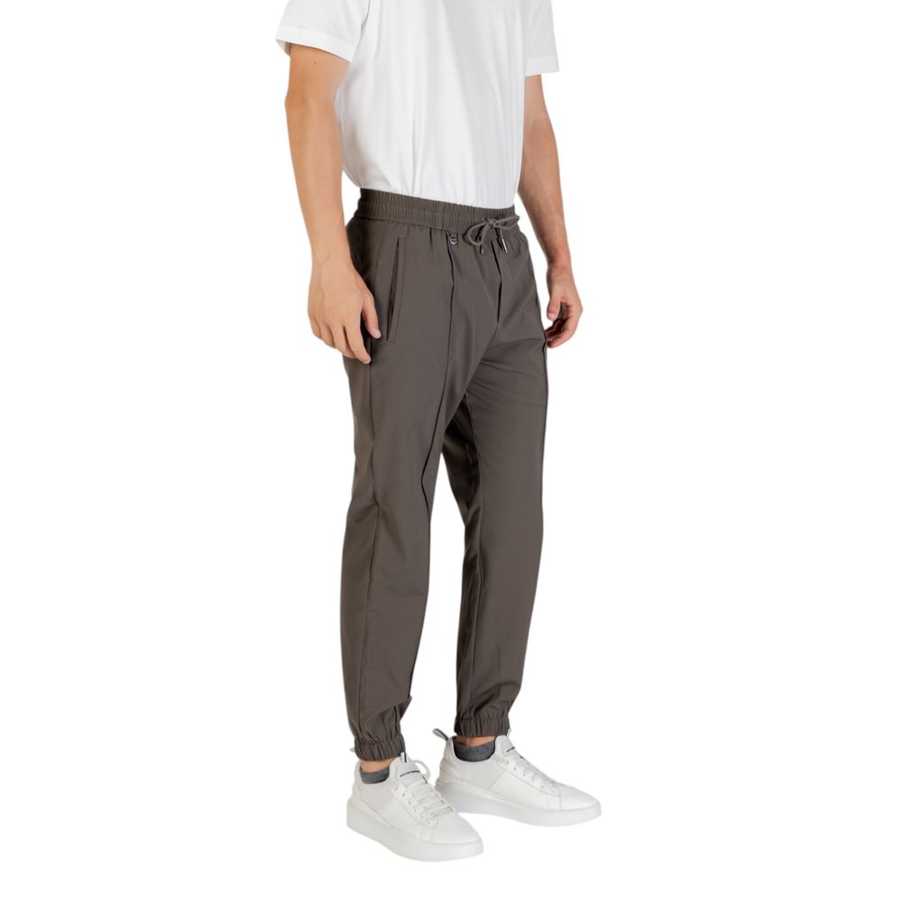 Antony Morato Green Polyester Casual Pants | Regal Royce