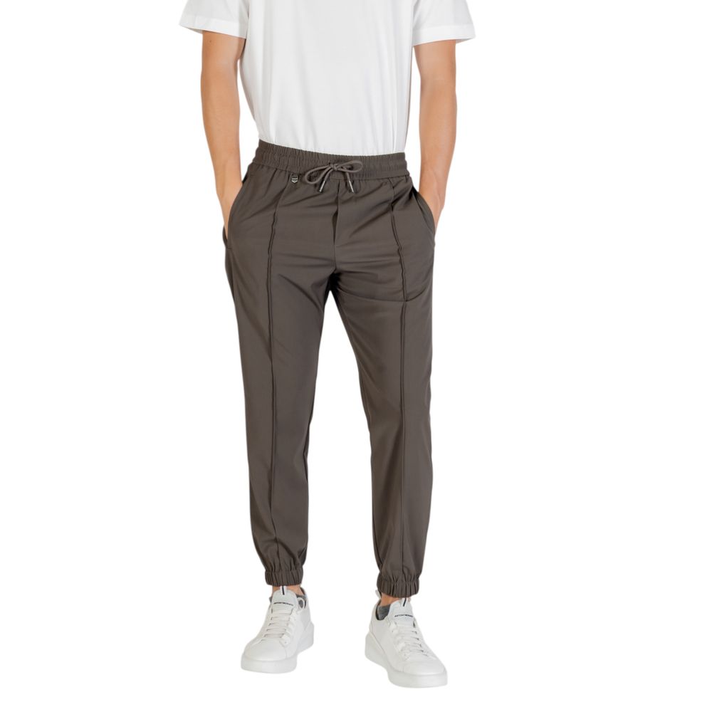 Antony Morato Green Polyester Casual Pants | Regal Royce