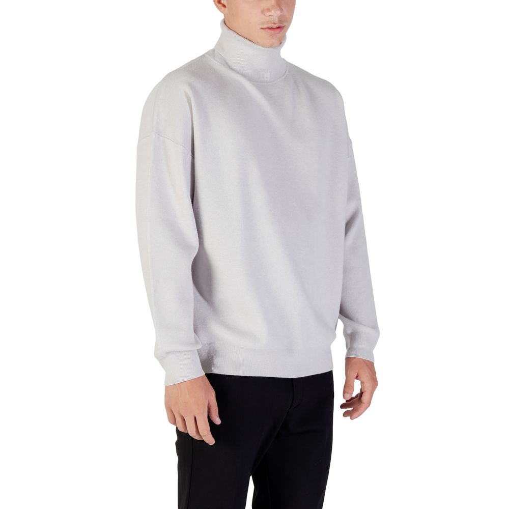 Antony Morato Gray Viscose Sweatshirt | Regal Royce