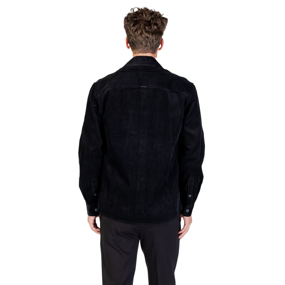 Antony Morato Black Cotton Shirt | Regal Royce