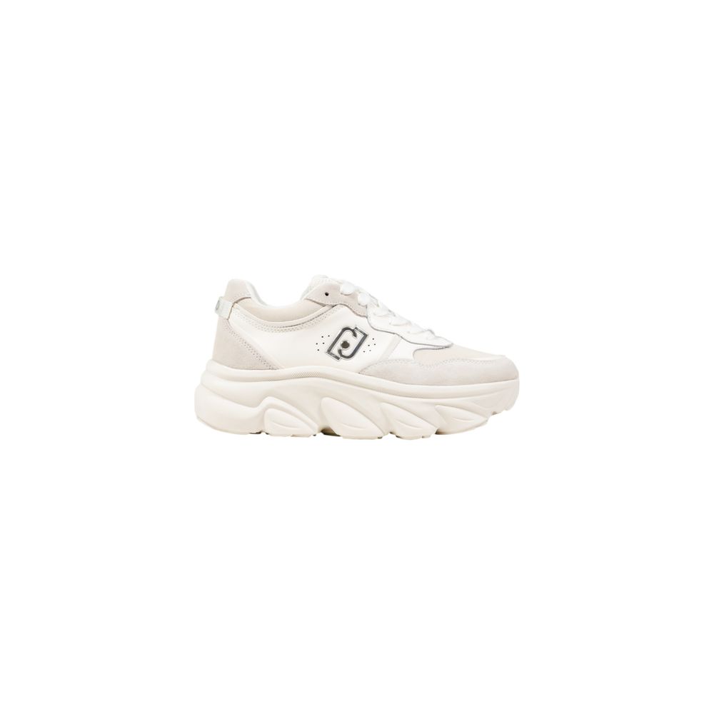 Liu Jo White Artificial Leather Chunky Sneakers | Regal Royce