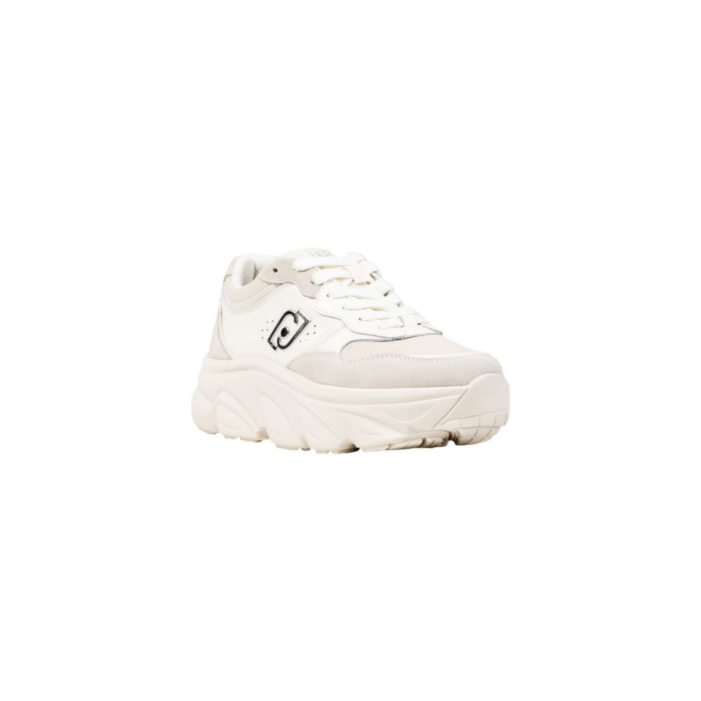 Liu Jo White Artificial Leather Chunky Sneakers | Regal Royce