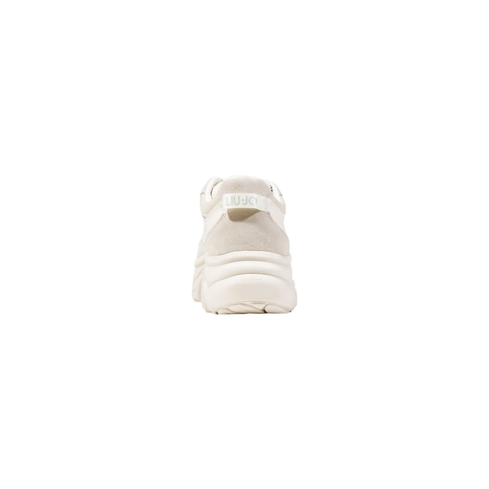Liu Jo White Artificial Leather Chunky Sneakers | Regal Royce