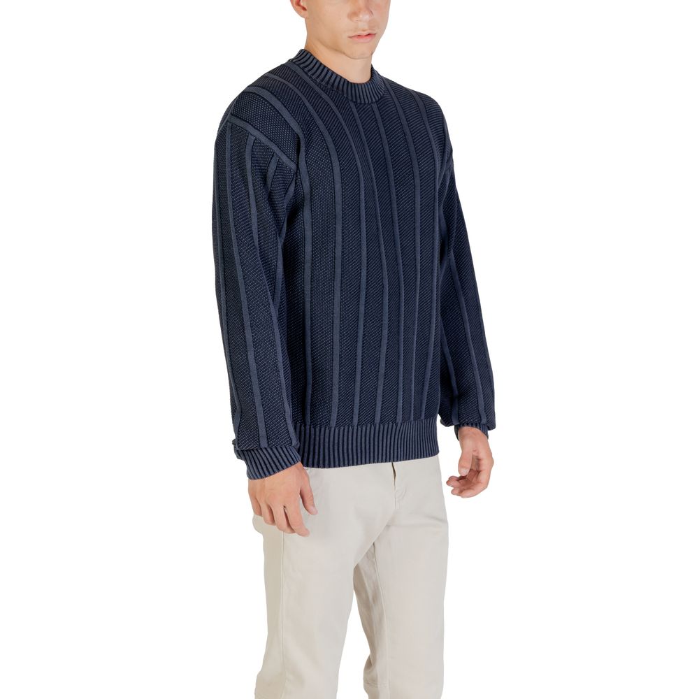 Hugo Boss Blue Cotton Sweatshirt | Regal Royce