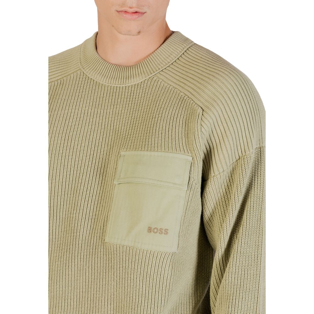 Hugo Boss Green Cotton Sweatshirt | Regal Royce