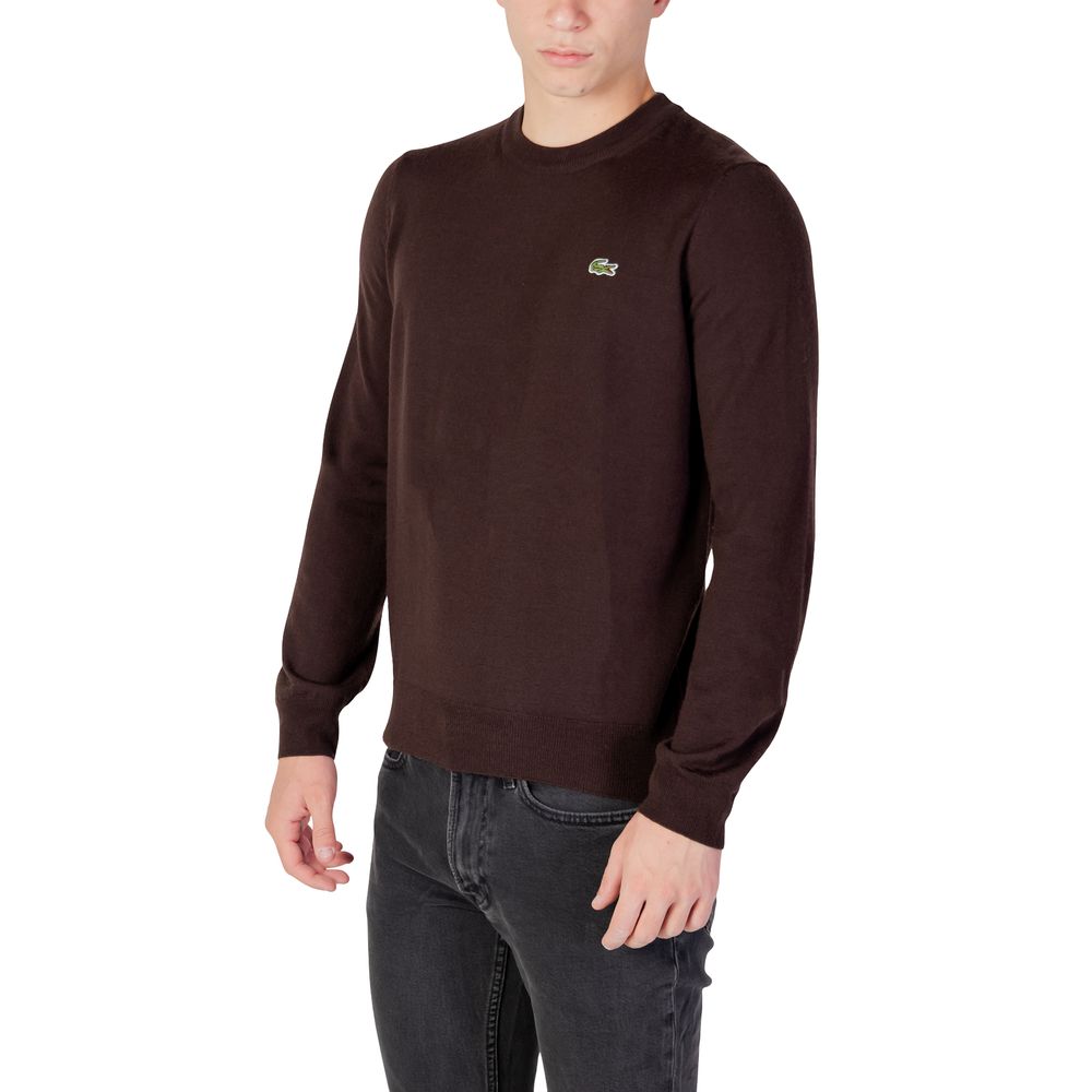 Lacoste Brown Wool Sweatshirt | Regal Royce