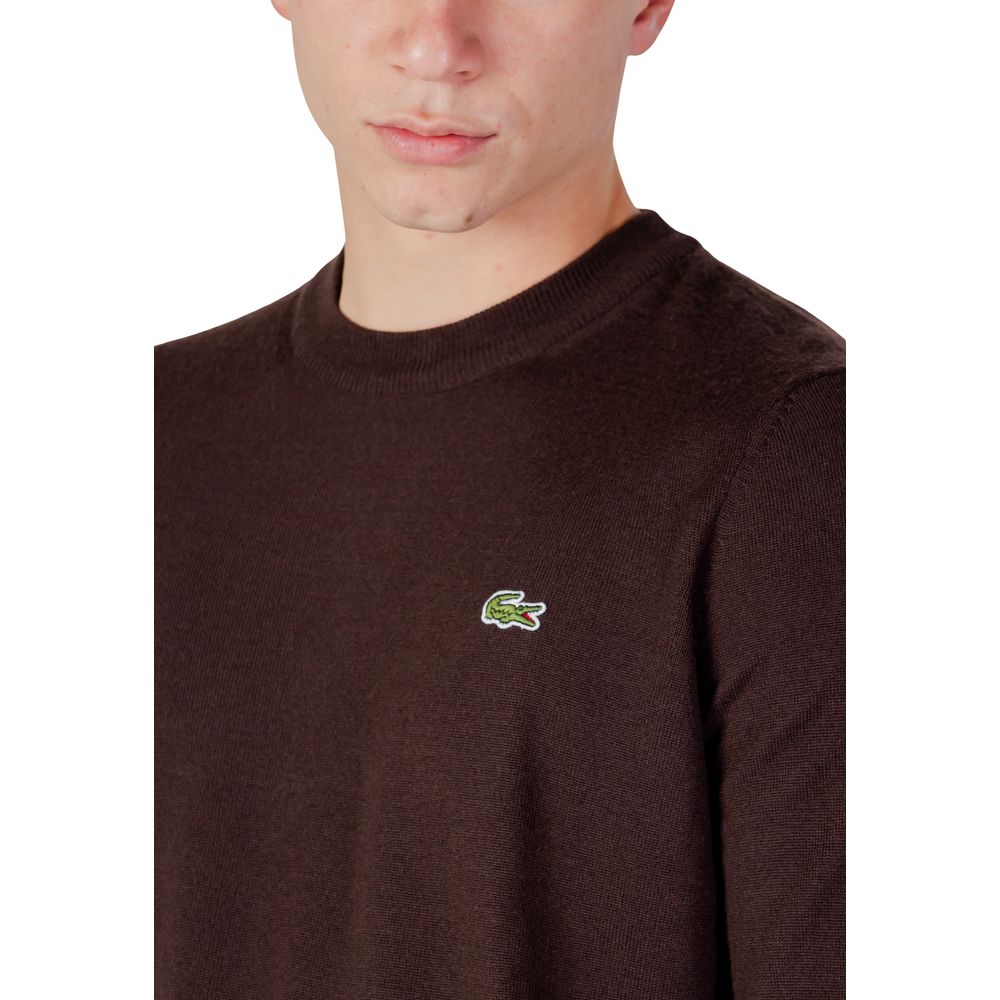Lacoste Brown Wool Sweatshirt | Regal Royce