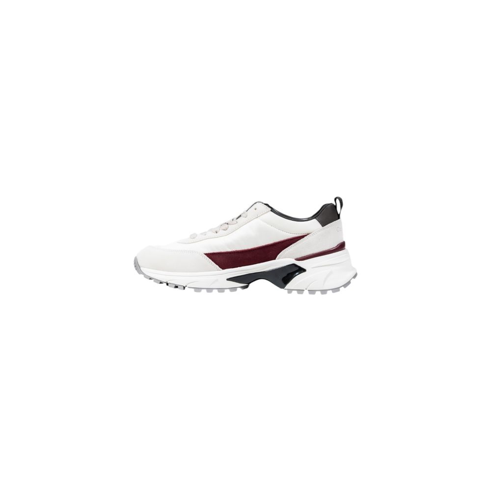 Calvin Klein Cream Suede Leather Chunky Sneakers | Regal Royce