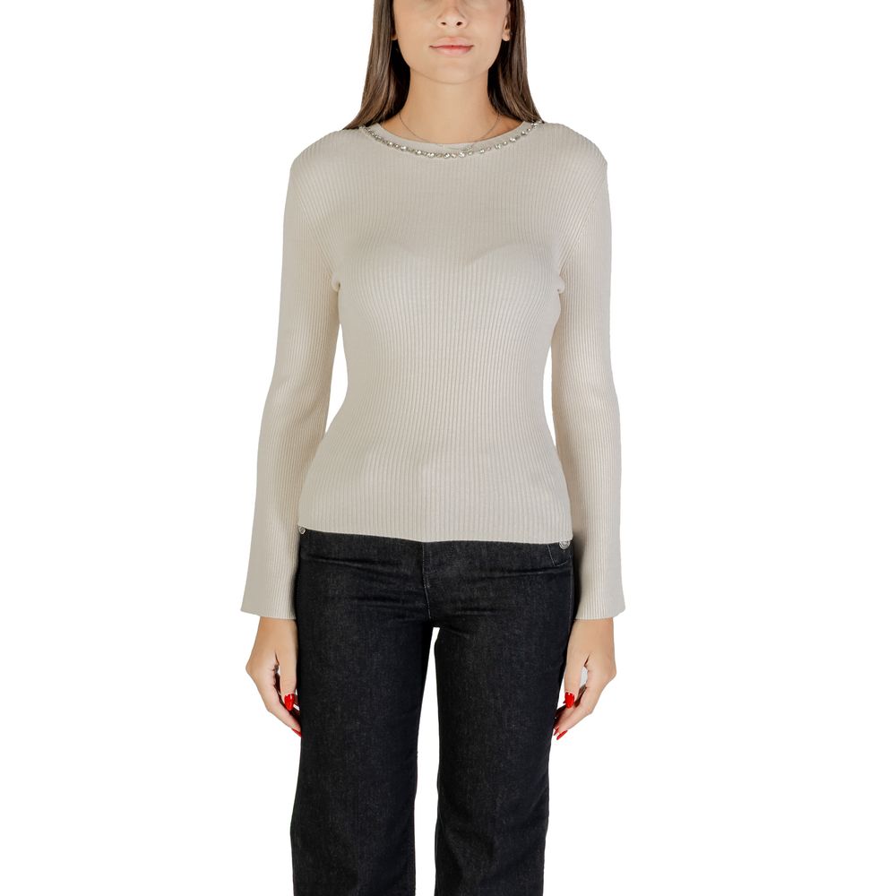 Only Beige Viscose Sweatshirt | Regal Royce