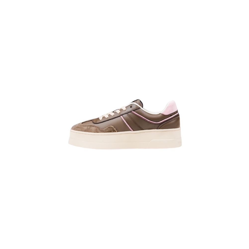 Tommy Hilfiger Jeans Brown Artificial Leather Sneakers | Regal Royce
