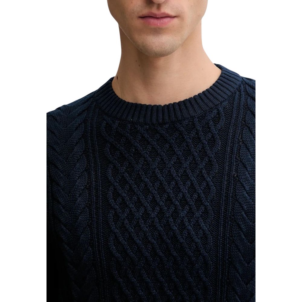 Tommy Hilfiger Jeans Blue Recycled Cotton Sweatshirt | Regal Royce