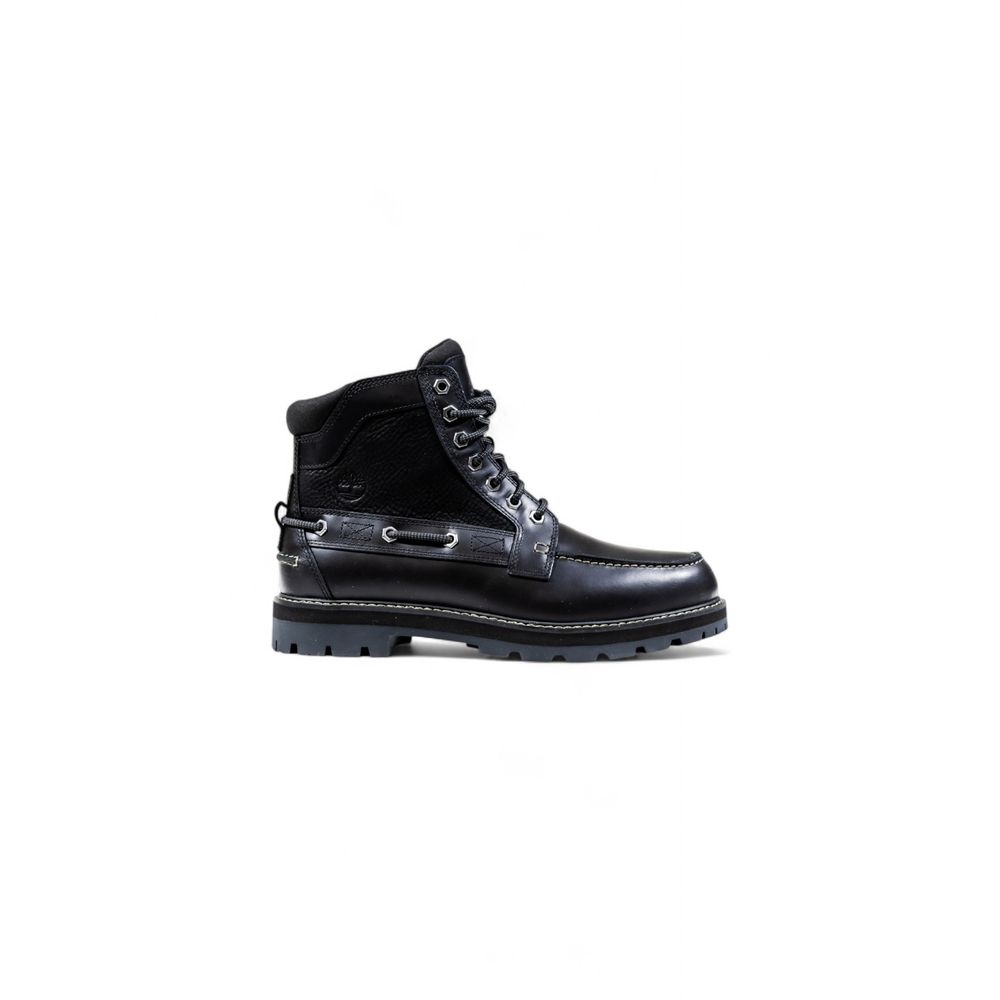 Timberland Black Leather Lace-Up Boots | Regal Royce