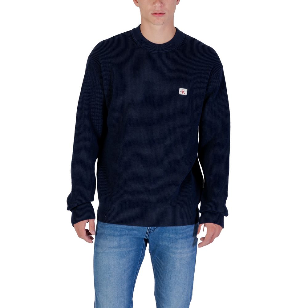 Calvin Klein Jeans Blue Cotton Sweatshirt | Regal Royce