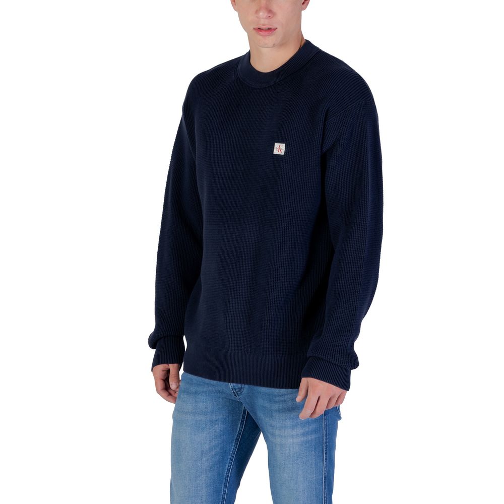Calvin Klein Jeans Blue Cotton Sweatshirt | Regal Royce