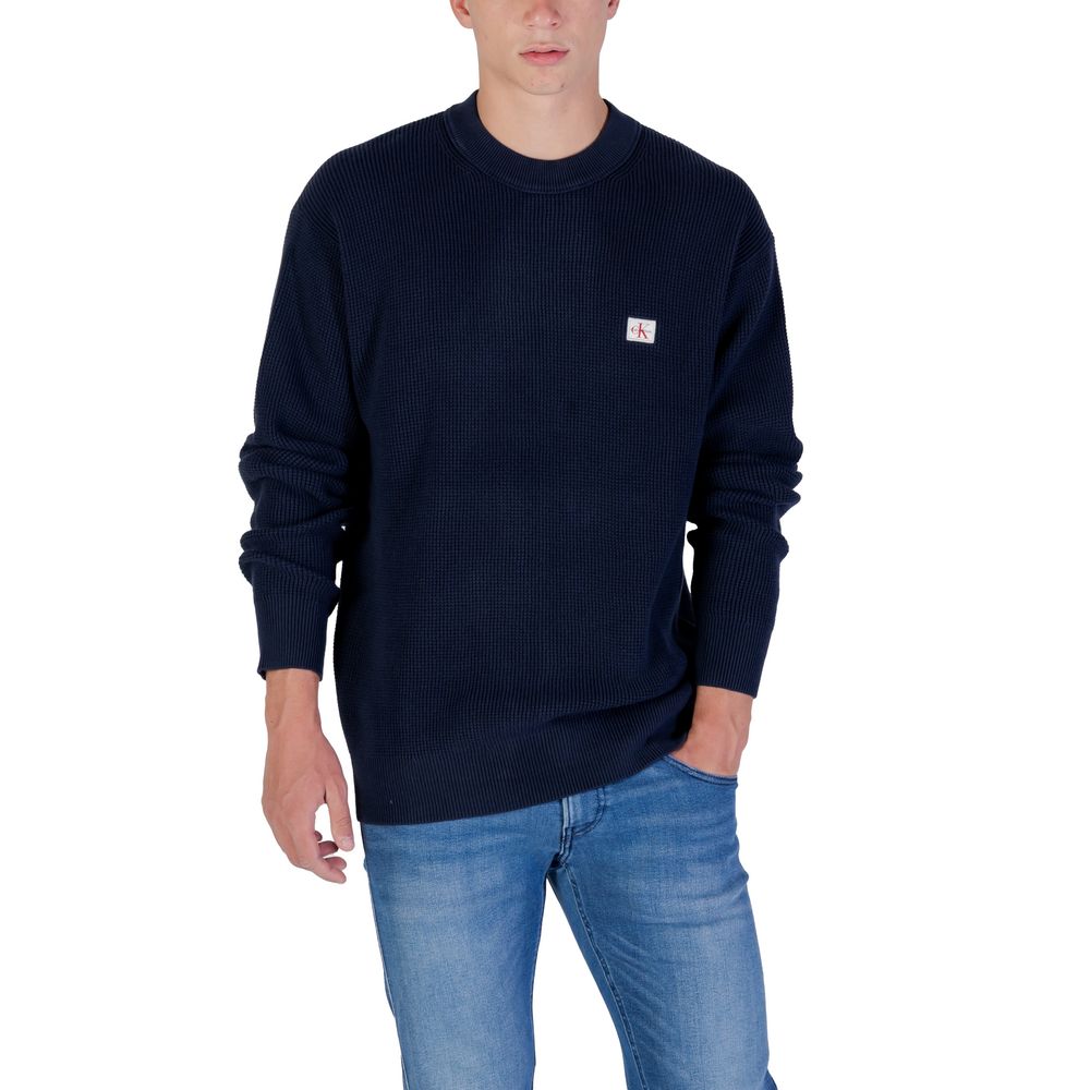 Calvin Klein Jeans Blue Cotton Sweatshirt | Regal Royce