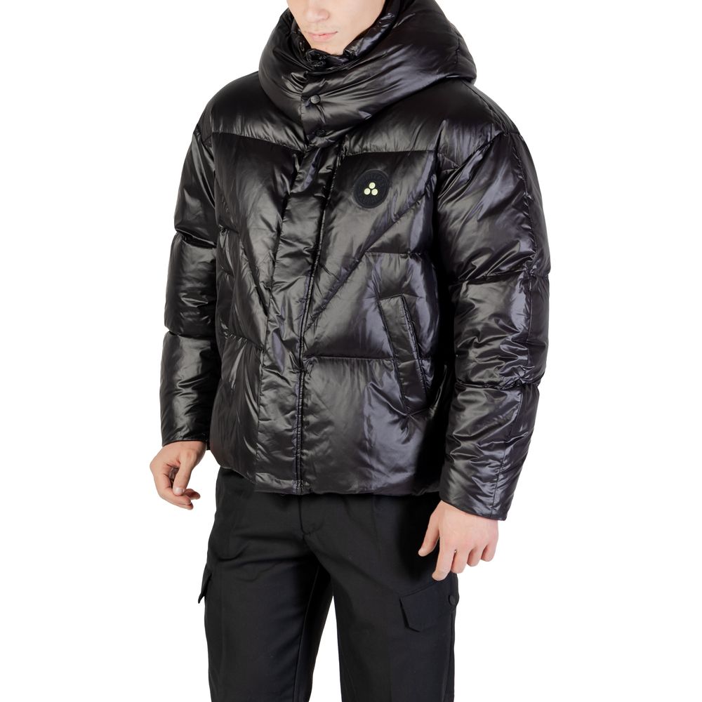 Peuterey Black Polyamide Jacket | Regal Royce