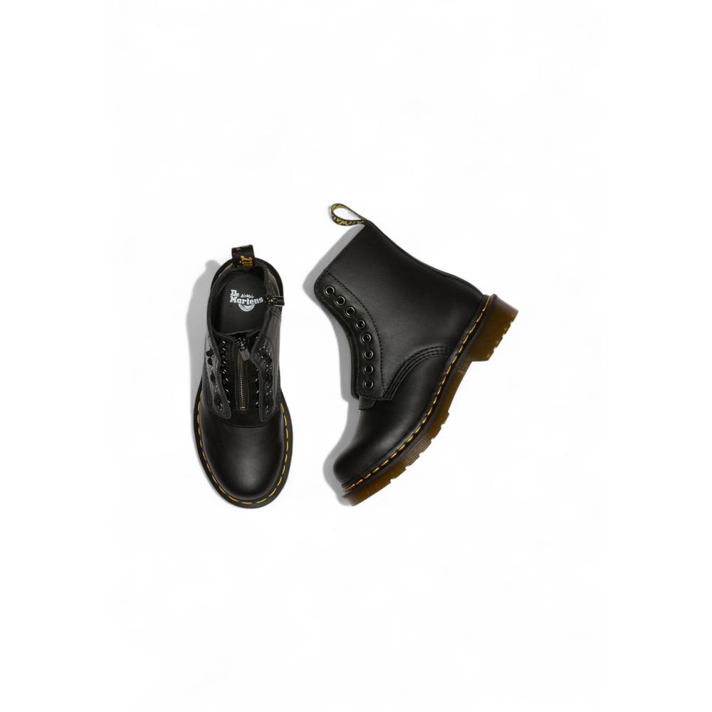 Dr. Martens Black Leather Lace-Up Boots | Regal Royce