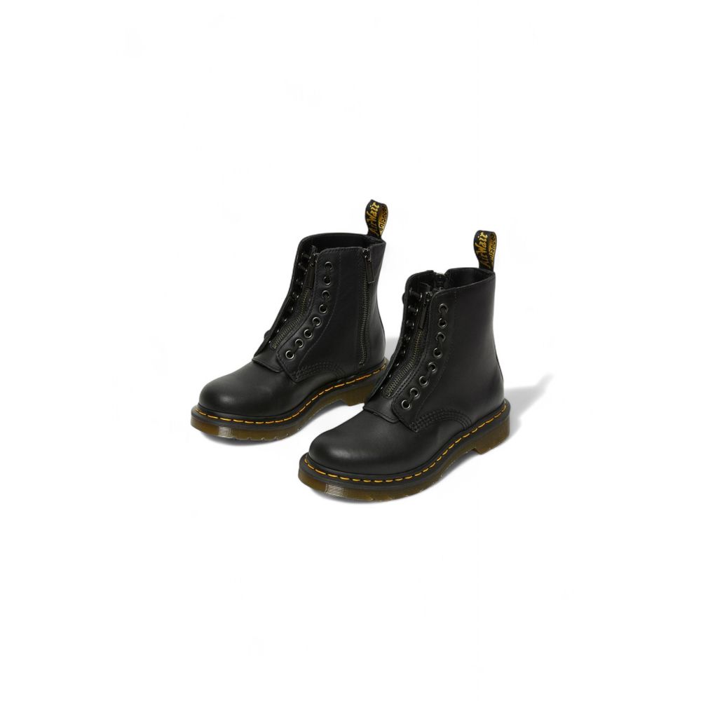 Dr. Martens Black Leather Lace-Up Boots | Regal Royce