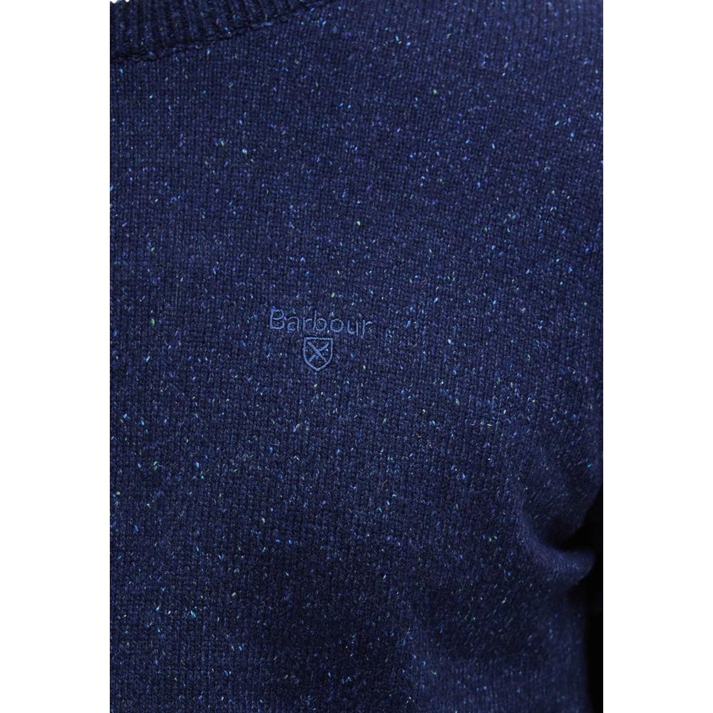 Barbour Blue Wool Sweatshirt | Regal Royce