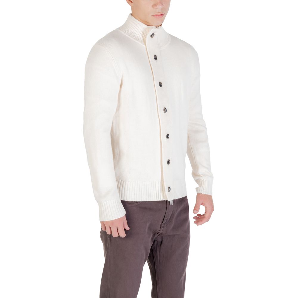 Gianni Lupo Cream Marabou Sweatshirt | Regal Royce