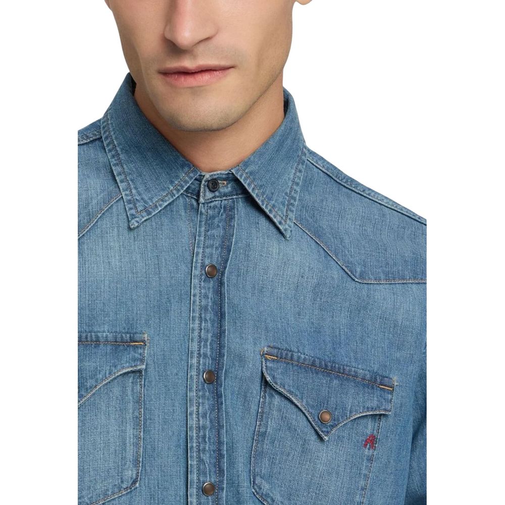 Replay Blue Denim Shirt | Regal Royce