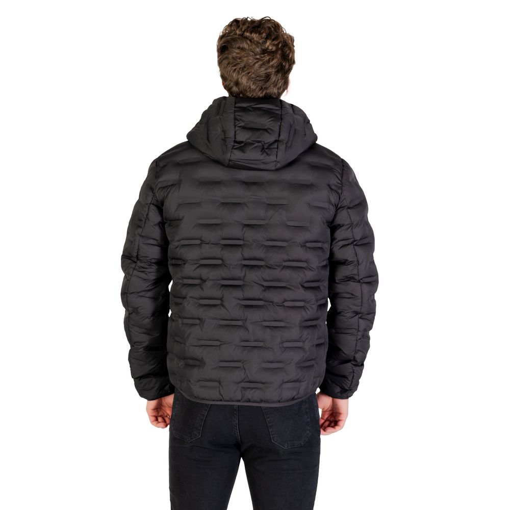 Replay Black Polyester Shell Jacket | Regal Royce