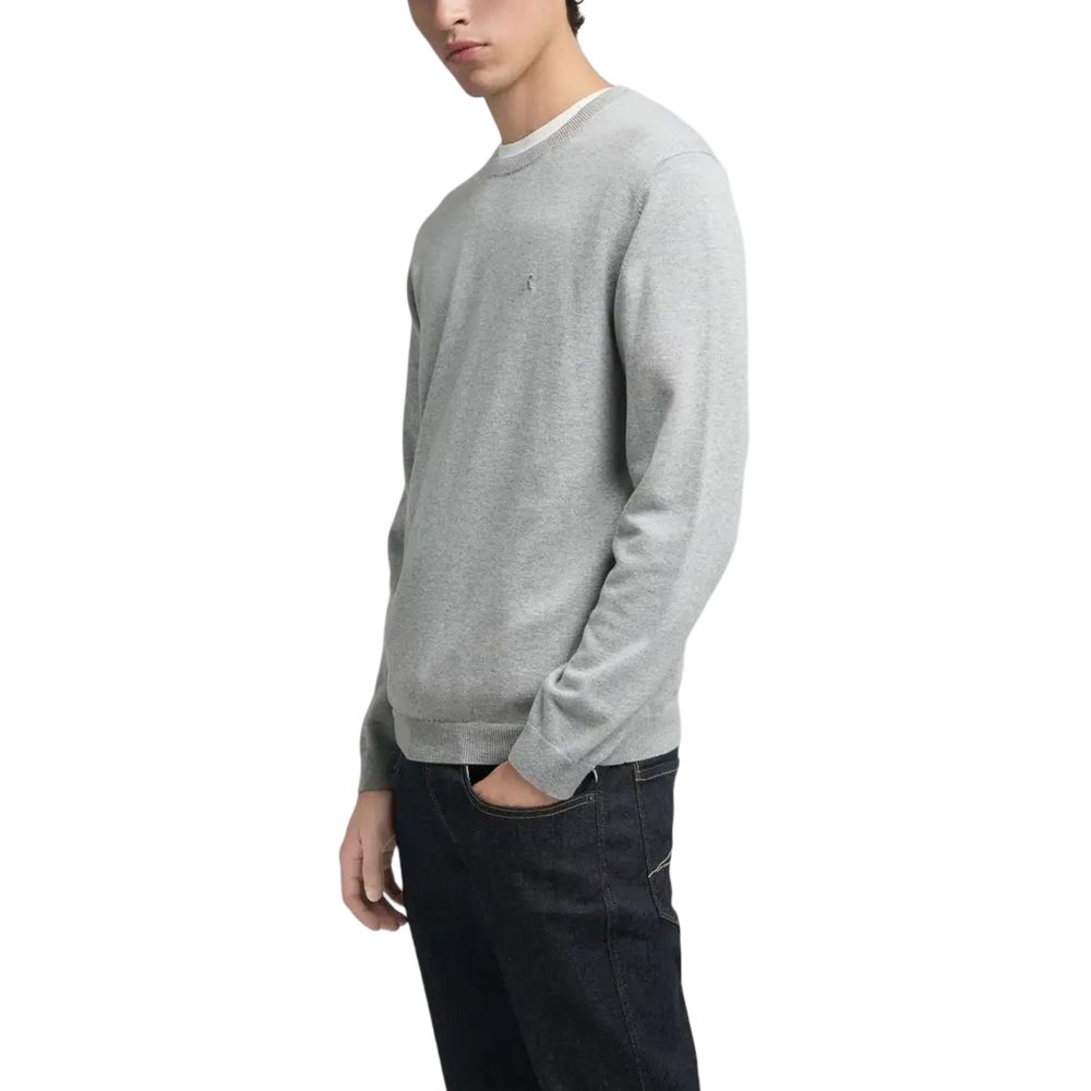 Replay Gray Cotton Sweatshirt | Regal Royce