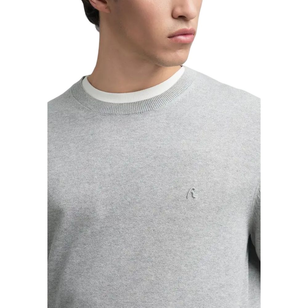 Replay Gray Cotton Sweatshirt | Regal Royce