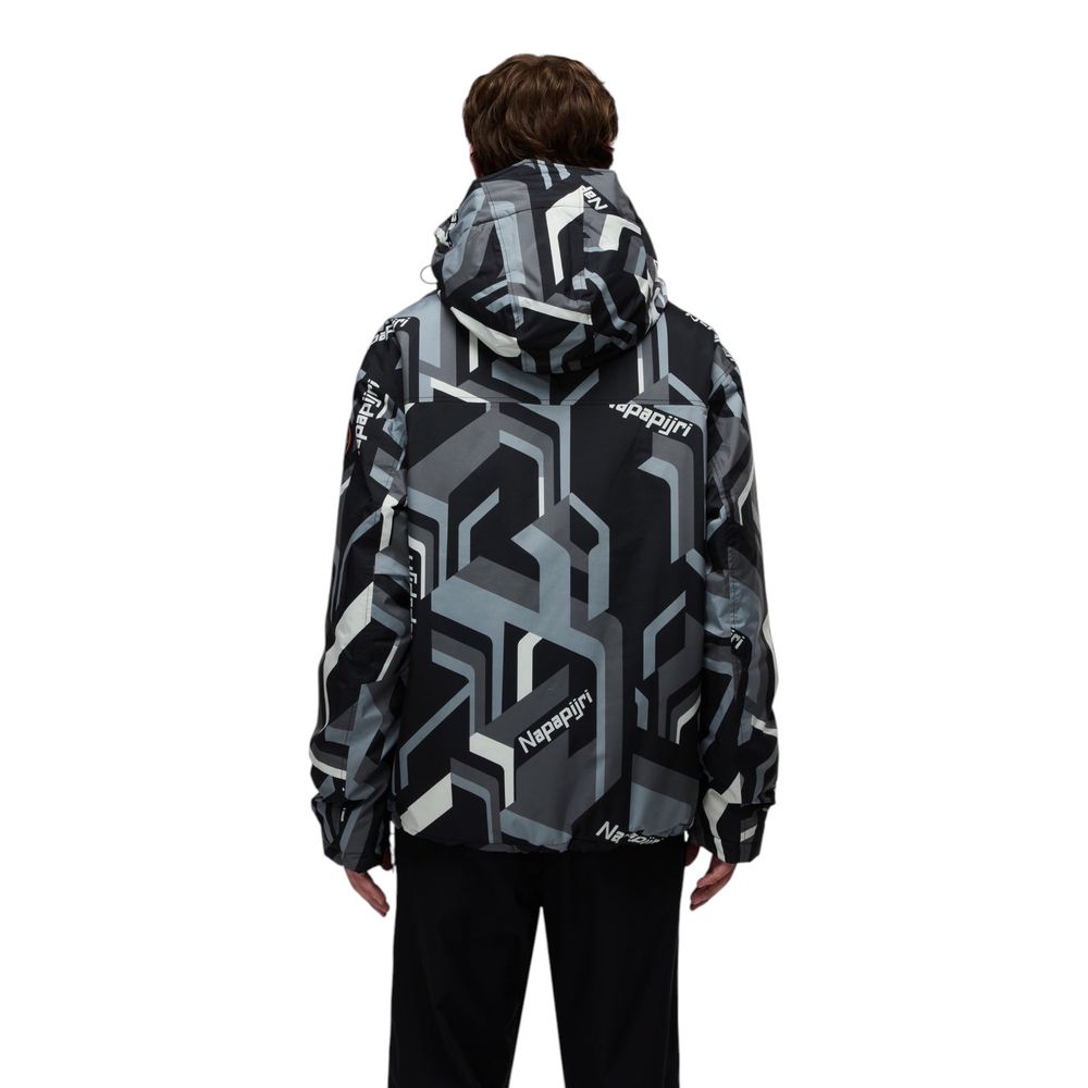 Napapijri Bicolor Recycled Polyester Shell Jacket | Regal Royce