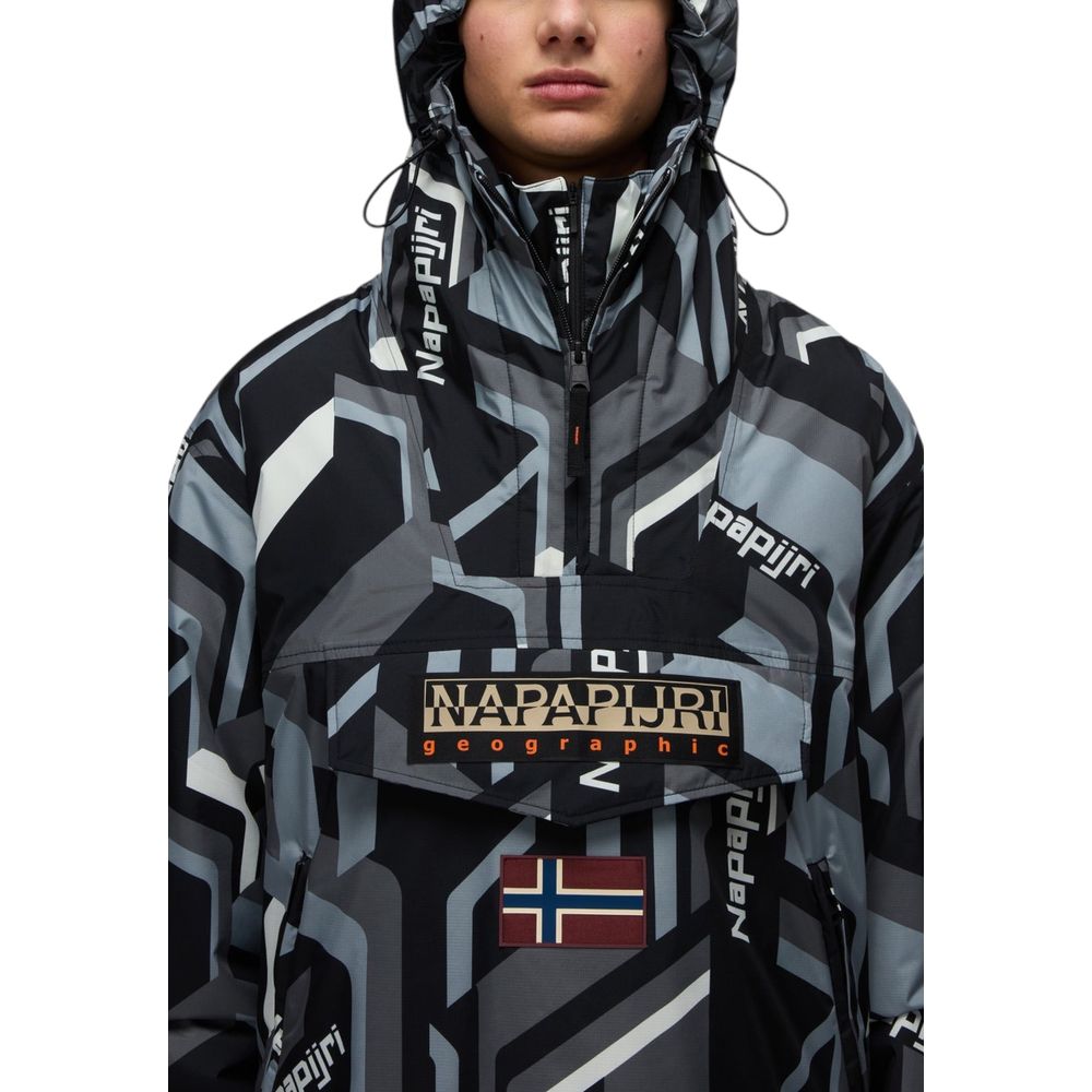 Napapijri Bicolor Recycled Polyester Shell Jacket | Regal Royce
