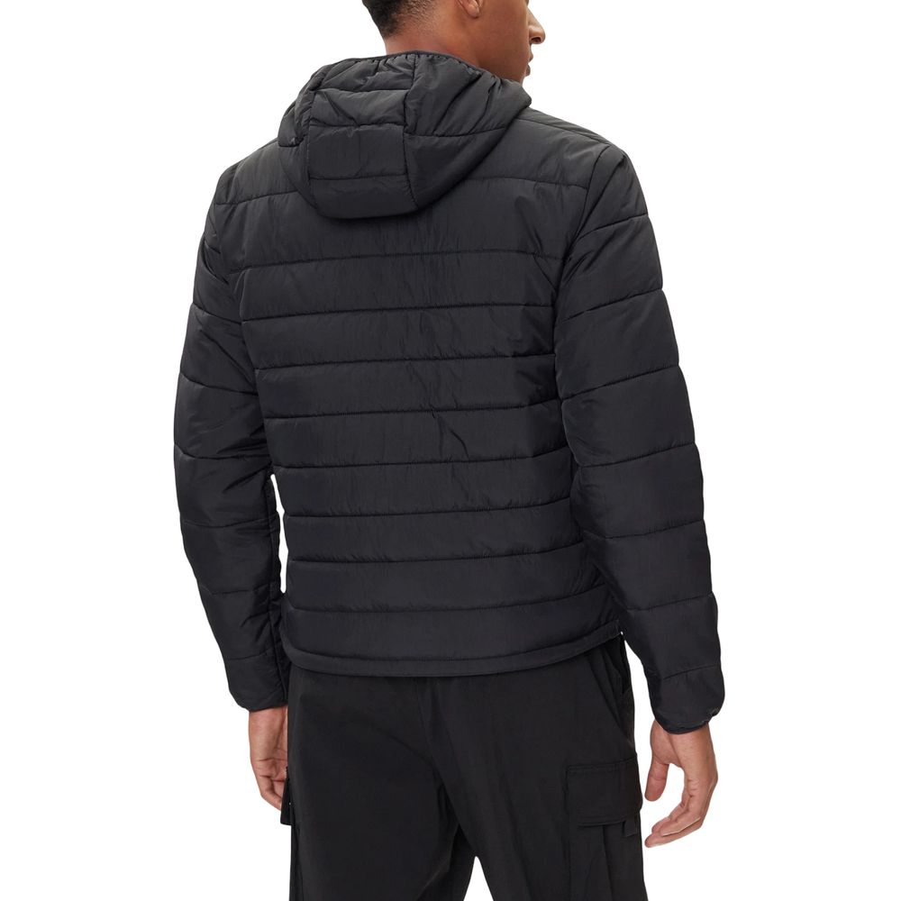 Napapijri Black Polyamide Shell Jacket | Regal Royce