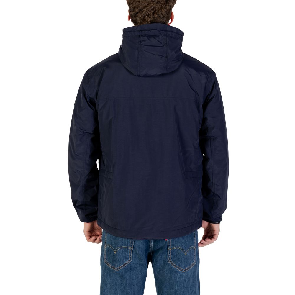 Napapijri Blue Polyamide Shell Jacket | Regal Royce