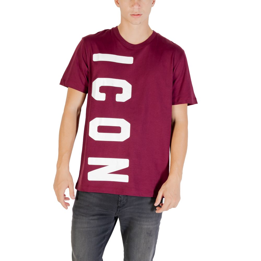 Icon Bordeaux Cotton T-Shirt | Regal Royce