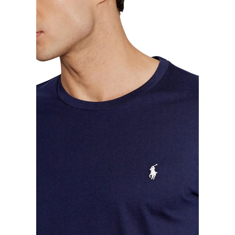 Ralph Lauren Blue Cotton T-Shirt | Regal Royce