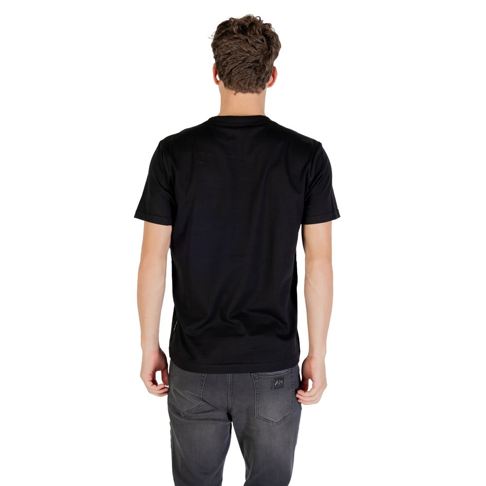 Icon Black And White Cotton T-Shirt | Regal Royce