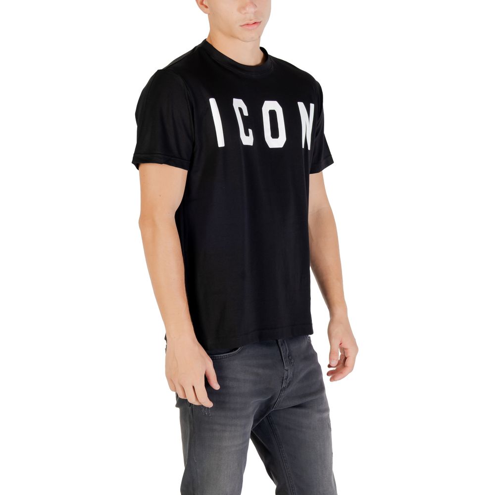 Icon Black And White Cotton T-Shirt | Regal Royce