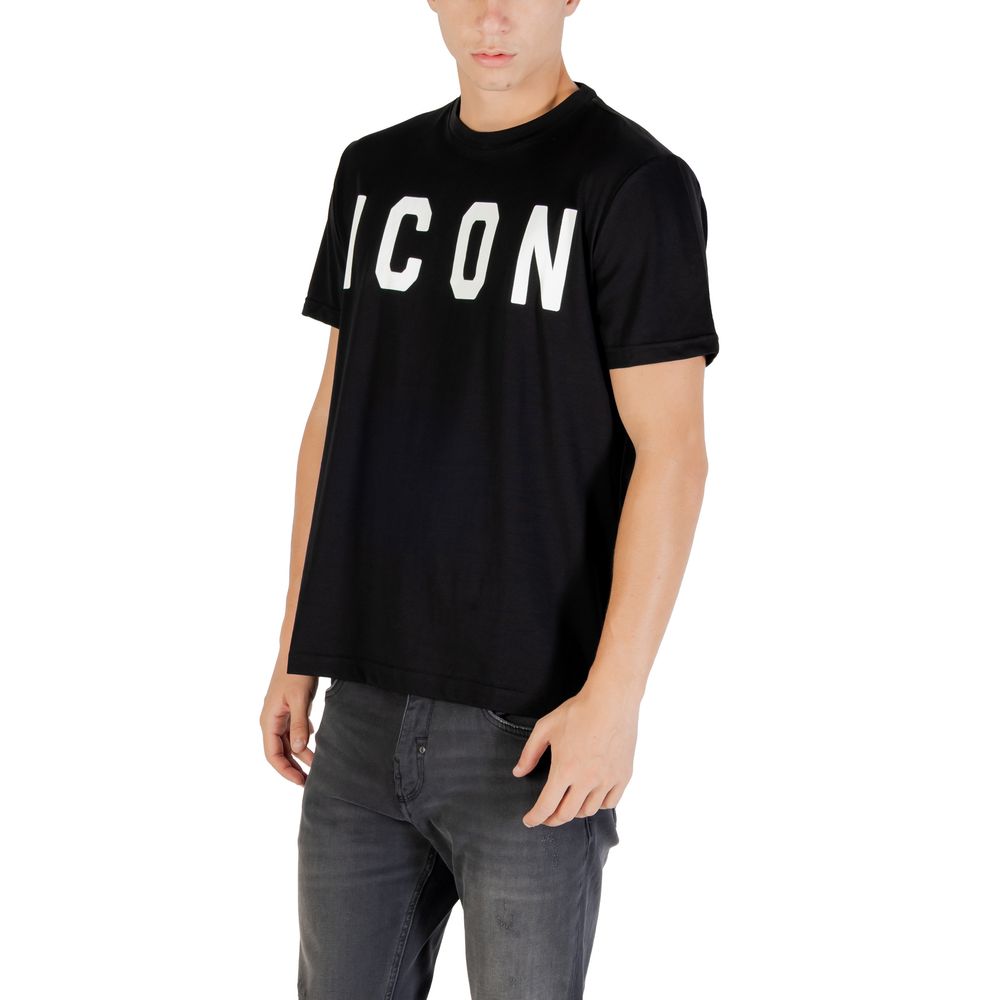 Icon Black And White Cotton T-Shirt | Regal Royce