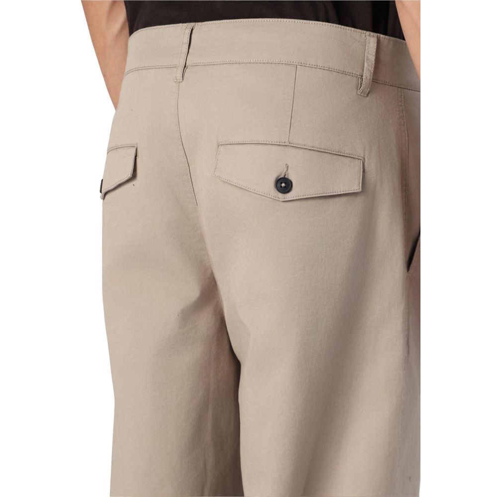 Only & Sons Beige Cotton Casual Pants | Regal Royce