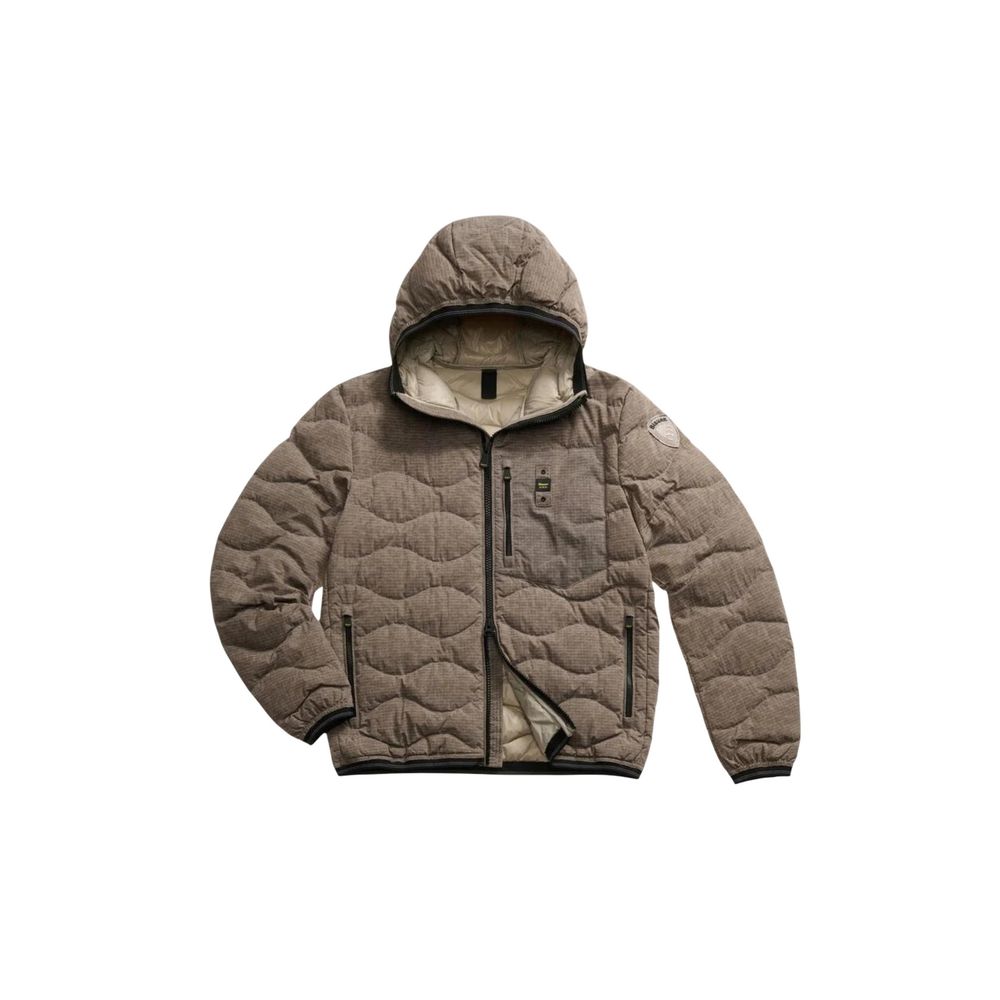 Blauer Brown Polyester Coat | Regal Royce