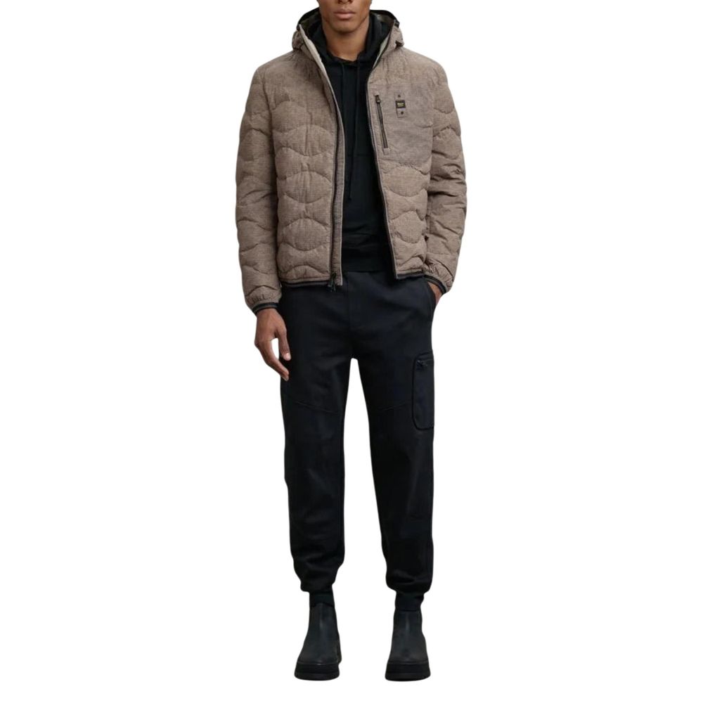 Blauer Brown Polyester Coat | Regal Royce