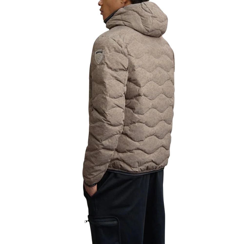 Blauer Brown Polyester Coat | Regal Royce