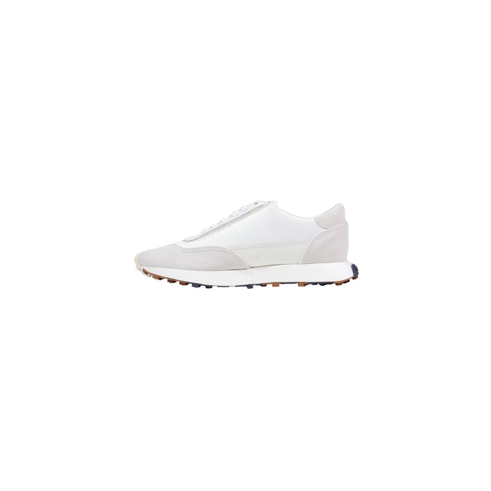 Diesel White Leather Athletic Sneakers | Regal Royce