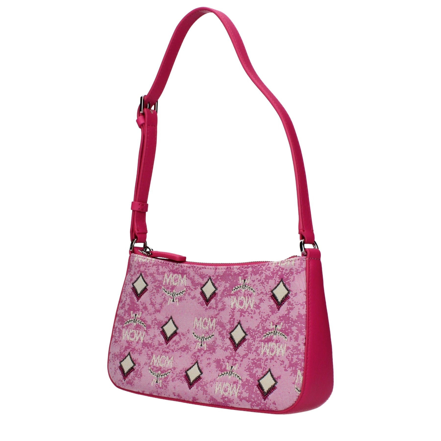 MCM Pink Fabric Crossbody Bag | Regal Royce
