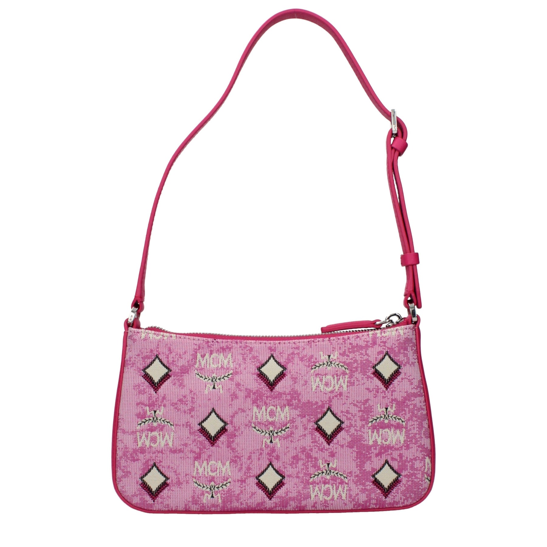 MCM Pink Fabric Crossbody Bag | Regal Royce