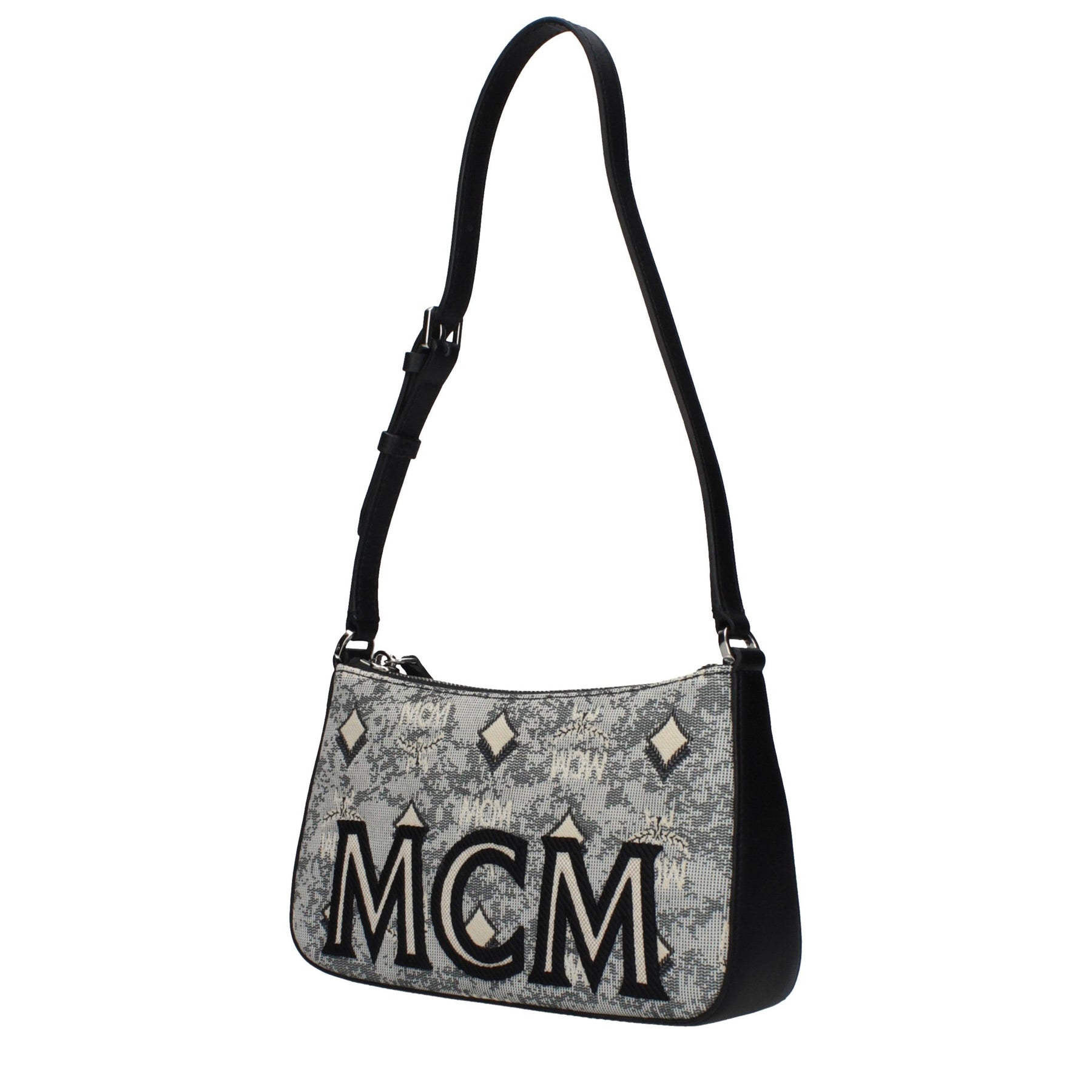 MCM Gray Fabric Crossbody Bag | Regal Royce