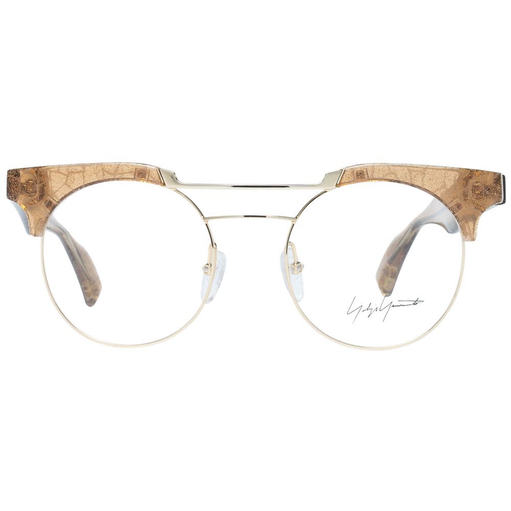 Yohji Yamamoto Gold Metal & Plastic Glasses (Frames) | Regal Royce