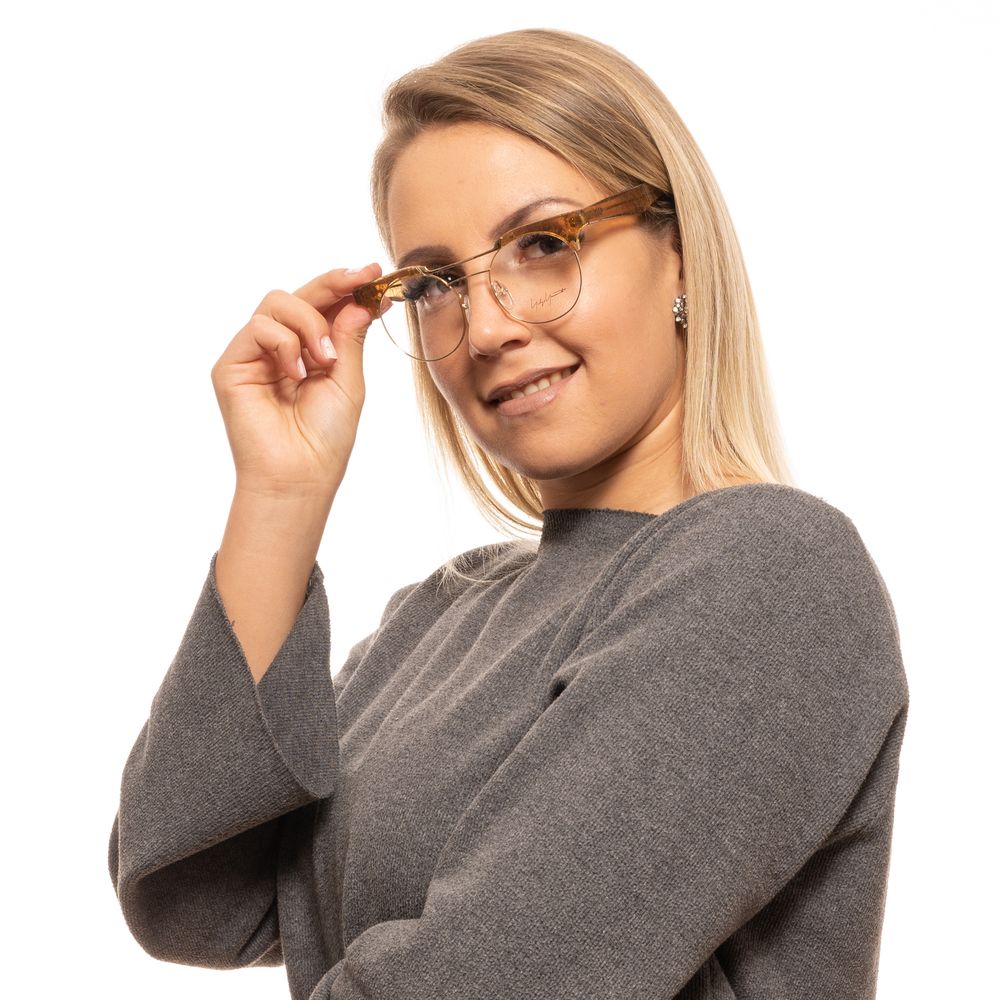 Yohji Yamamoto Gold Metal & Plastic Glasses (Frames) | Regal Royce