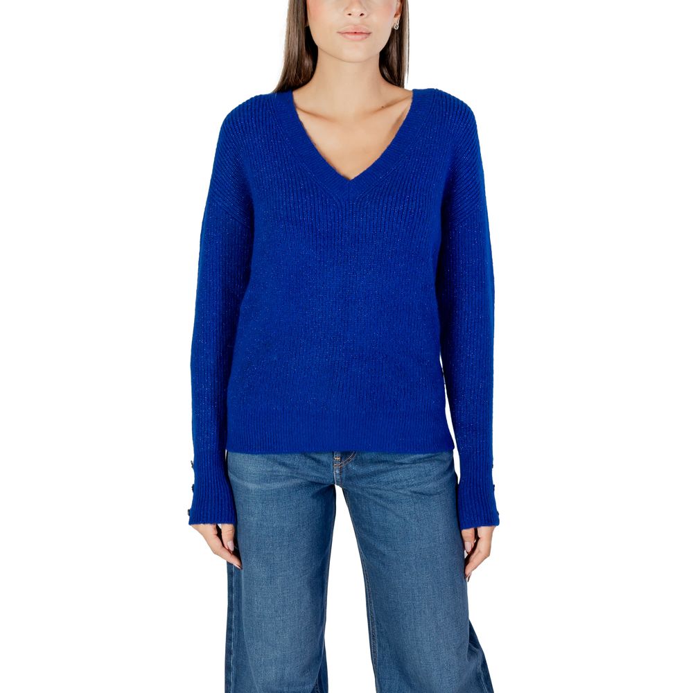 Morgan De Toi Blue Polyester Sweatshirt | Regal Royce