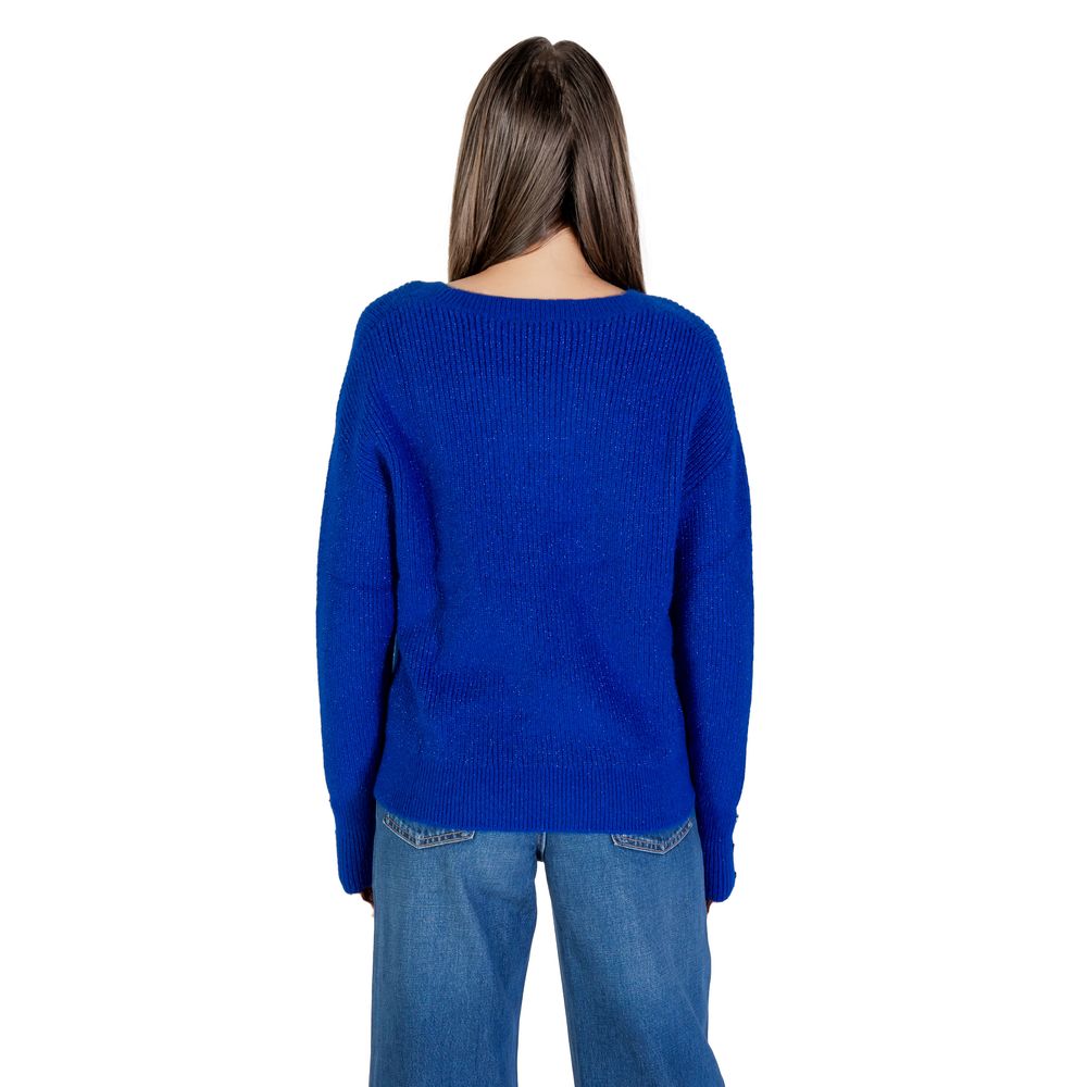 Morgan De Toi Blue Polyester Sweatshirt | Regal Royce