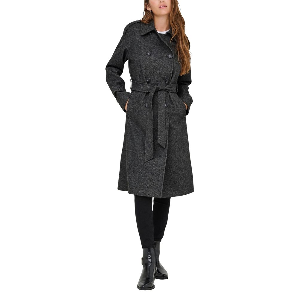 Only Gray Recycled Polyester Coat | Regal Royce